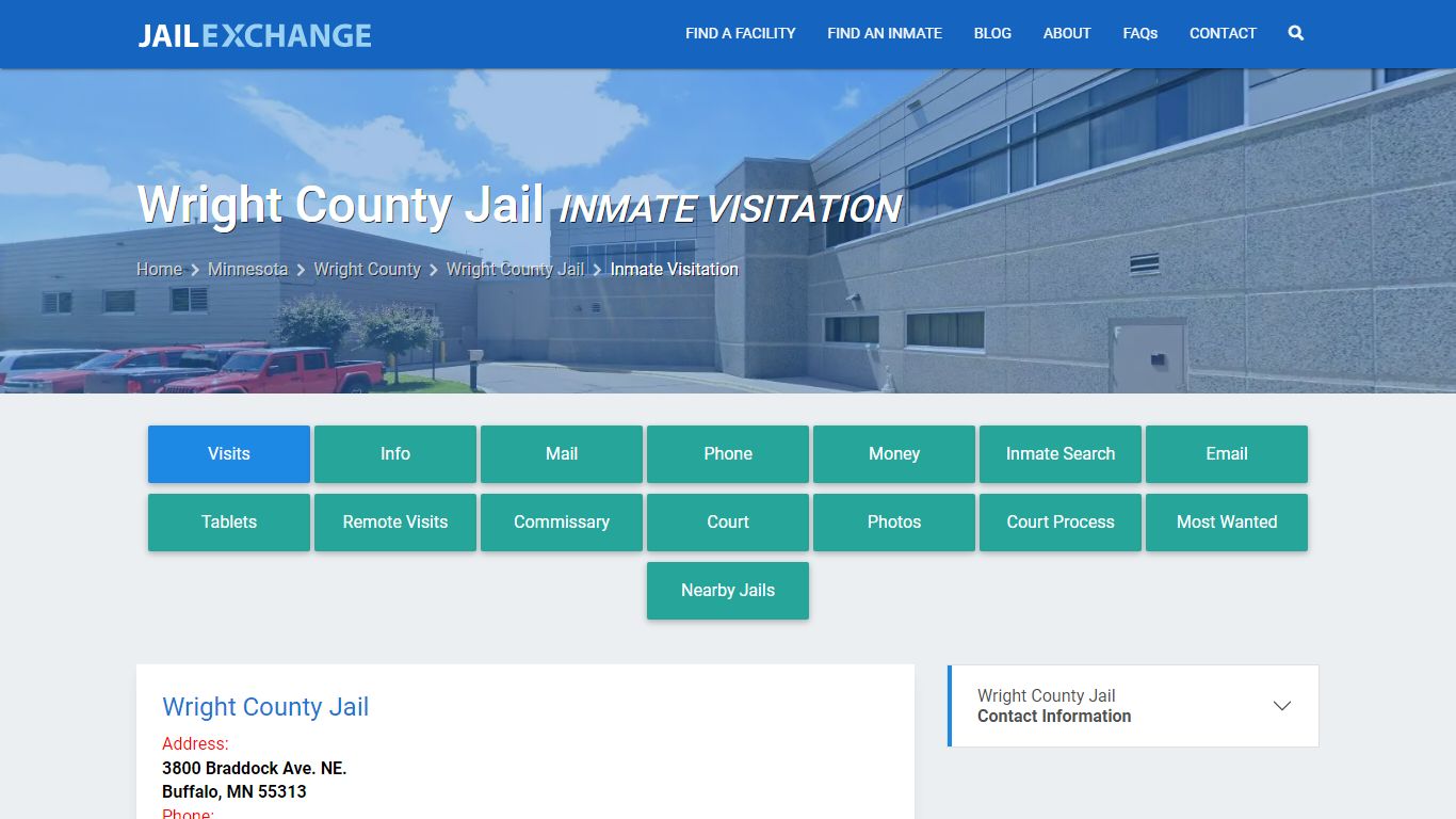 Wright County Jail Inmate Visitation - Jail Exchange
